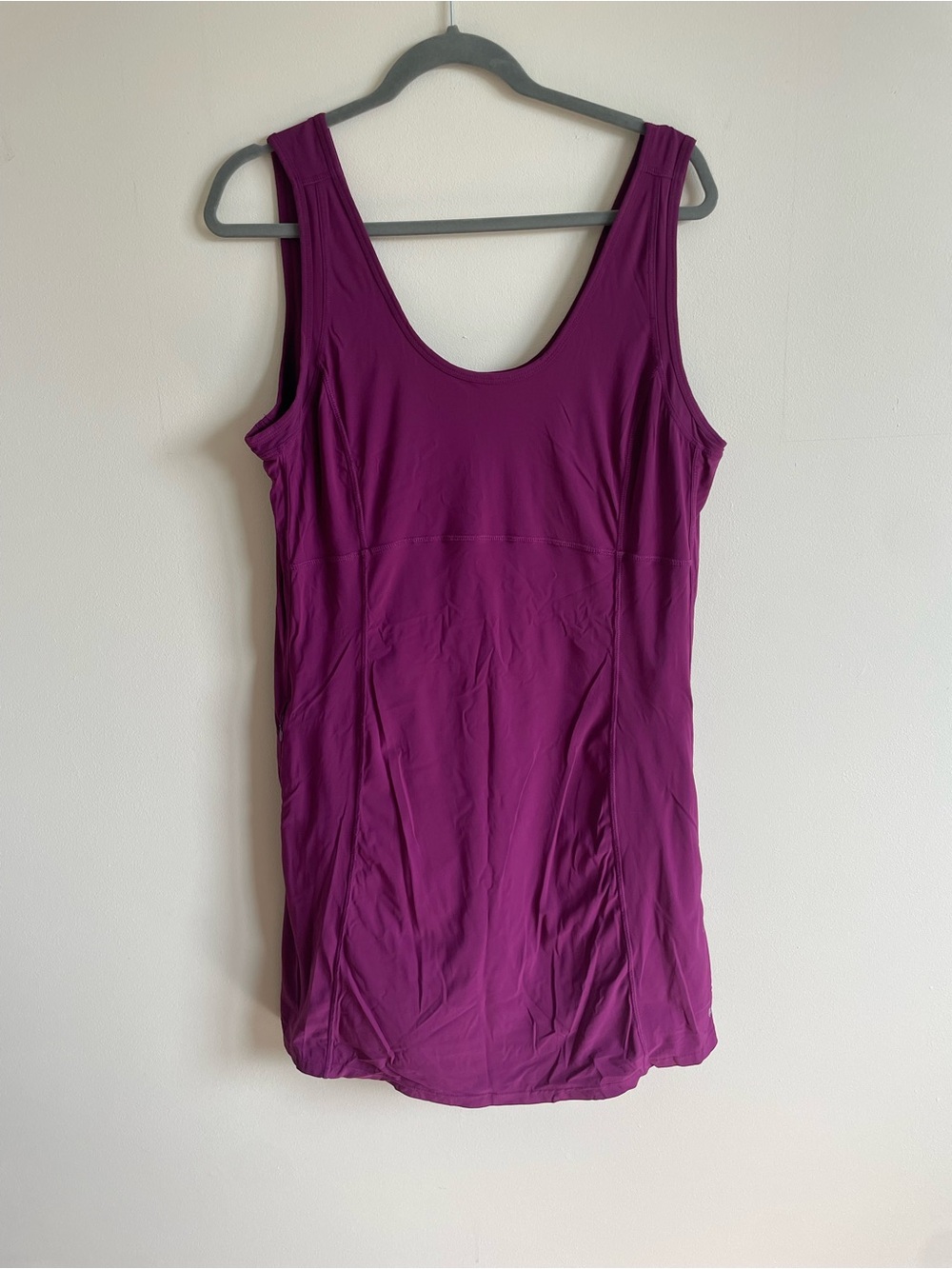 Lolë Purple Athletic Dress with Built-In Shorts XL